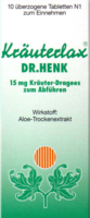 KRÄUTERLAX Dr.Henk 15 mg Kräuterdrag.z.Abführen